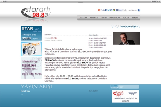 web site - program detay